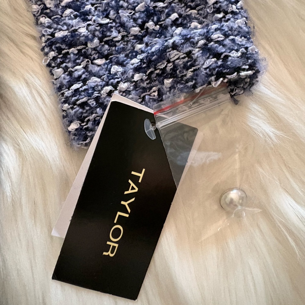 NWT TAYLOR Boucle Knit Dress - Picture 5 of 12